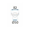 Bathroom hanger Black 332914A MIST 02