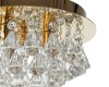 Ceiling Lamp Chandelier TOOLIGHT APP1038-3Cp Cristal Gold 3-light points G9 25x25x14,5Cm