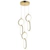 CEILING LAMP CHANDELIER TOOLIGHT G077-3CPR GOLD