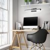 Bathroom Wall LED Light TOOLIGHT APP373-1W Black 12W 50cm