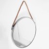 Mirror with Strap REA KLMH-0410S-1 40cm Silver