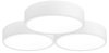 Ceiling Lamp Chandelier TOOLIGHT APP879-C Triangle White 40cm 6-light points E27 49x46x8Cm