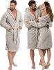 Bathrobe Teddy Grey Men S/M