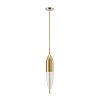 Pendant LED Lamp TOOLIGHT APP549-1CP Glass Metal Gold 1-light point 9x9x60-140cm