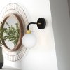 Wall lamp APP1301-1W Black Gold