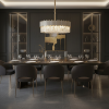 CEILING LAMP CHANDELIER TOOLIGHT APP1747-8CP GOLD 60CM