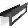 Bathroom Shelf Sf01 45Cm Black Matt