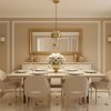 Pendant Lamp TOOLIGHT APP1236-1CP Gold Metal Glass E27 1-light point