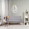 CEILING LAMP CHANDELIER TOOLIGHT LED G018-CP GOLD