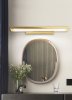 Bathroom Wall LED Light TOOLIGHT APP838-1W FLAT 80cm Gold 12W