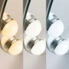 MIRROR REA HOLLYWOOD WHITE 50CM LED