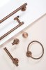 TOILET PAPER HOLDER REA 6611 MODERN BRUSH COPPER