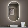 Bathroom LED Mirror REA EGG 50x90 cm