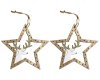 Set of 2 Christmas decorations KL-21X12 Brown