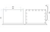 MIRROR REA HOLLYWOOD WHITE 80X60 LED