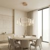 CEILING LAMP CHANDELIER REA G151-CP GOLD 60CM
