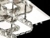 Ceiling LED Lamp Chandelier TOOLIGHT APP410-C Mirror Metal Cristal Square
