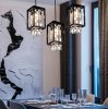 Pendant Lamp TOOLIGHT APP1110 PERPENDICULAIRE Metal Black E27 1-light point