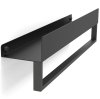 Bathroom Shelf Sf01 60Cm Black Matt