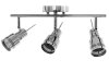 Ceiling Lamp Chandelier TOOLIGHT APP747-3C Spotlight 3 Chrome 3-light points GU10 18x46Cm