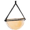 Pendant LED Lamp TOOLIGHT APP1077-CP Black Amber