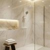 Shower Set Without Spout With Thermostat Rea Lungo White