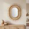 Boho Wall Mirror REA QDJ5749 57cm