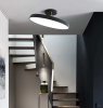 Ceiling Lamp Chandelier TOOLIGHT APP860-C Black 50cm Round 5-light points E27 50x14Cm