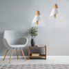 Pendant Lamp TOOLIGHT APP226-1CP Scandinave Metal 1-light point E27 25x25x28-118cm
