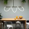 Pendant LED Lamp TOOLIGHT APP856 Black Metal Plastic 40W