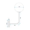 WALL LAMP TOOLIGHT G096-1W GOLD WHITE