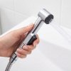 Rea Washbasin Faucet With Bidet Hand Shower Lungo Chrome 12X4X17Cm