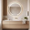MIRROR REA MODERN 90 LED TRANSPARENT