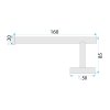 Paper Holder Rea Riwon 29105 Brush Copper