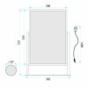 Mirror Rea Lumi 30X40 Led White