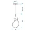 CEILING LAMP CHANDELIER TOOLIGHT G071-CP GOLD