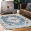 PLUSH DESIGN 2 1.60*2.30 BLUE