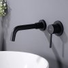 Concealed Basin Faucet REA Lungo Long Black + Box