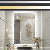 Bathroom LED Mirror REA SQR 50x100cm