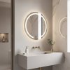 MIRROR REA MODERN 60 LED TRANSPARENT