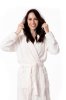 Bathrobe Dressing-gown DIAMOND Ecru S/M