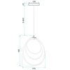 CEILING LAMP CHANDELIER TOOLIGHT LED G016-CP GOLD