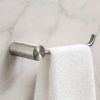 BATHROOM HANGER REA 9711A PRISM BRUSH STEEL