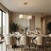 CEILING LAMP CHANDELIER REA G145-CP GOLD GOLD 60CM