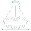 CEILING LAMP CHANDELIER REA G183-CP CHROME