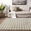 PLUSH CARPET CLOVER PEPITKA BEIGE 1.20*1.70