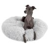 PET BED TUTUMI DONUT PJ-013 80CM LIGHT GREY