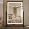 Mirror Rea Lumi 30X40 Led Black