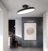 Ceiling Lamp Chandelier TOOLIGHT APP860-C Black 50cm Round 5-light points E27 50x14Cm