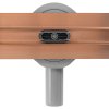LINEAR DRAINAGE REA NEOX SLIM PRO 700 BRUSH COPPER